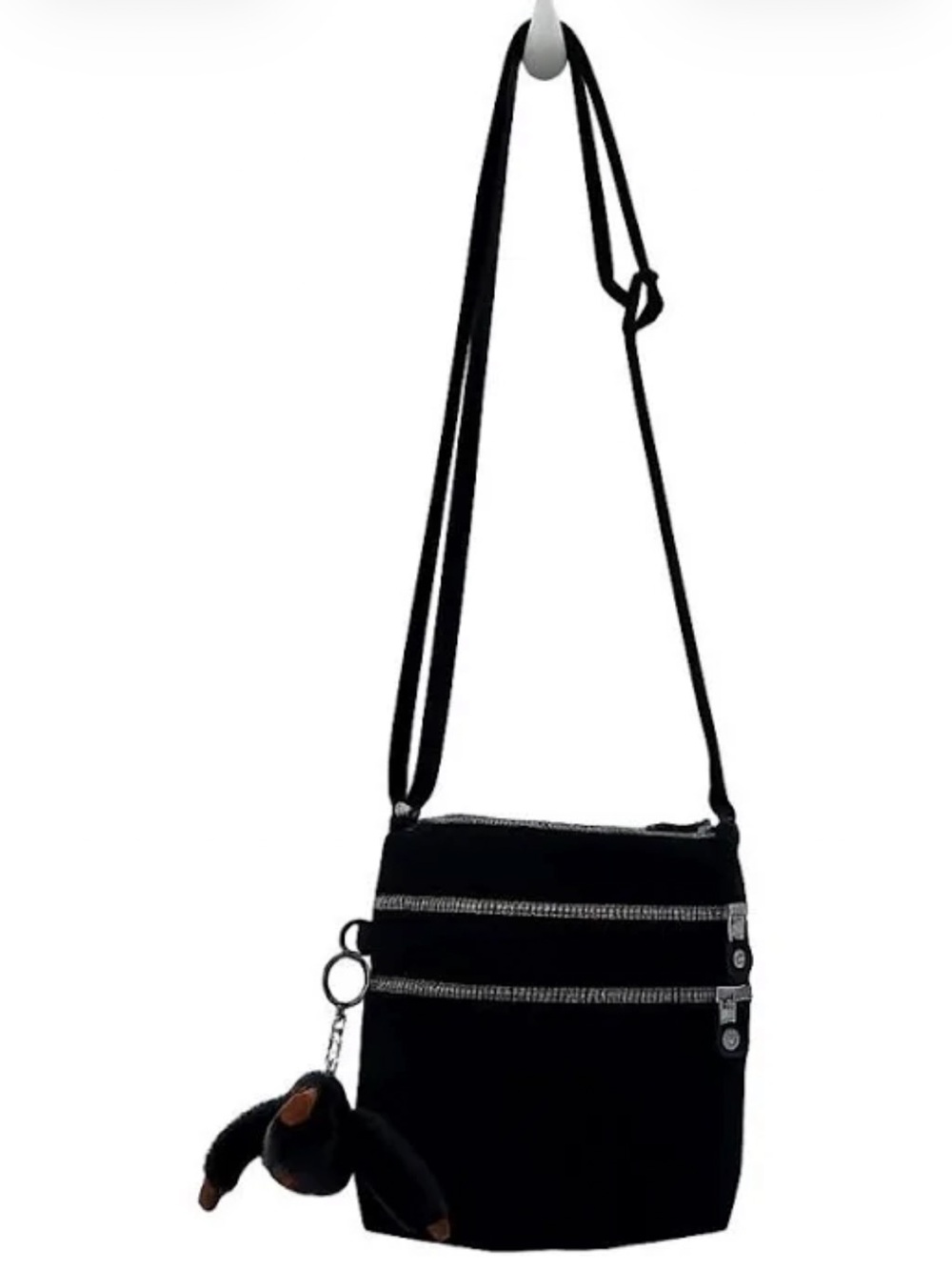 Kipling Black Mini Alvar Crossbody Bag